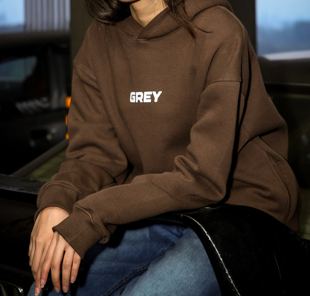 ESPRESSO BROWN HOODIE